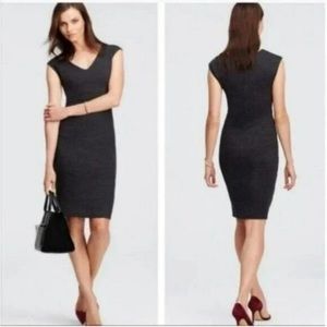 Ann Taylor Houndstooth Dress